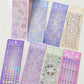 Galaxy Taboo Series Silver Pressed Stickers 3D Hand Account  Phone Case Collage Decoration Material Stickers