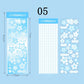 Shiny Stars Ins Stickers Cute Hand Account Gu card Y2K Stickers