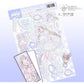 DOMI WORLD Angel Series Sweet Asian Style Cute Stickers Hand Account  Phone Case DIY Waterproof Stickers
