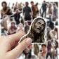 50pcs The Walking Dead Classic American Drama Decorative Graffiti Stickers Water Cup Suitcase Notebook Waterproof Stickers