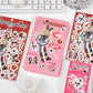 Witch Game Sweet Asia Style DIY Hand Account Sticker Cute Cartoon Character Sticker Phone Case Sticker