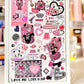 Domi Replacement Girl Stickers Character Stickers Sweet Asia hand Account DIY Decorative Material Stickers