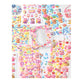 Cute Donut Series Matte Membrane Sticker Cartoon Animal DIY Hand Account Decoration Collage 4 Styles