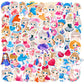 50pcs Cute Girl Stickers iPad Phone Case Suitcase Notebook Hand Account Water Cup Waterproof Stickers