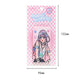 Matte Membrane Small Card Electric Song Girl Series Sweet Cool Cartoon Girl DIY Handbook Phone Case Material Card 4 Models