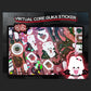 Virtual Core Sticker Sweet Cool Gothic Cute Pet DIY Handbook Decoration Material Painting 8pcs 4 Types