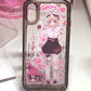 Sick Nurse Heaven Angel Custom Epoxy Phone Case / Back Card Film Handmade Custom Phone Case