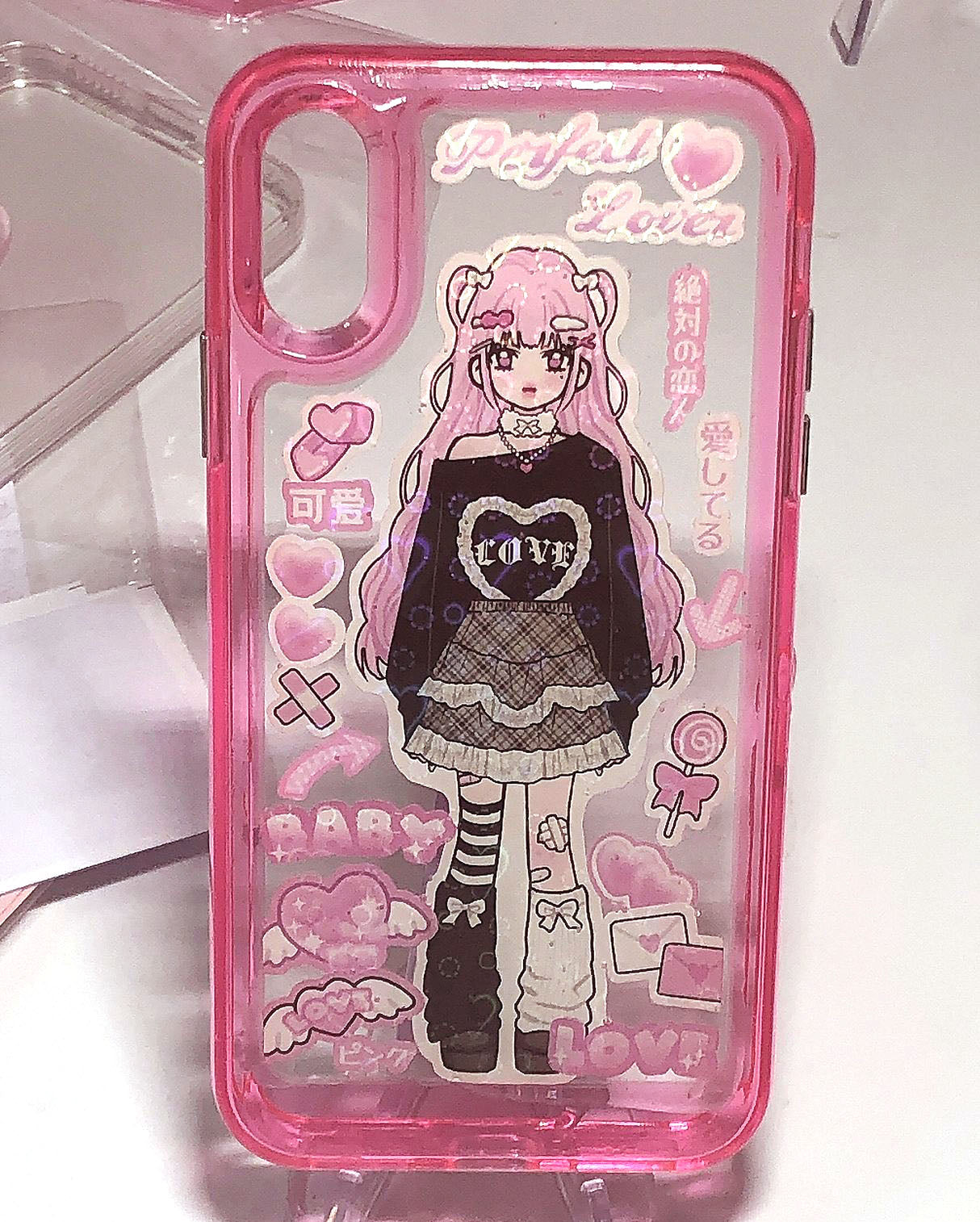 Sick Nurse Heaven Angel Custom Epoxy Phone Case / Back Card Film Handmade Custom Phone Case