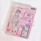 Domi Character Stickers Girl Heart DIY Decoration Stickers IPhone Mobile Phone Decoration Stickers